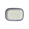 Bol en porcelaine rectangulaire série Vida Marina - 12 x 8 cm - 600 ml (lot de 6)