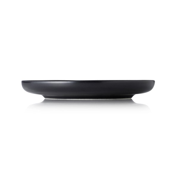 Assiette plate en porcelaine - Ø 19 cm - Série Nova Smoke (lot de 6)