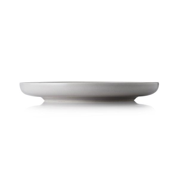 Assiette plate en porcelaine - Ø 19 cm - Série Nova Cloud (lot de 6)