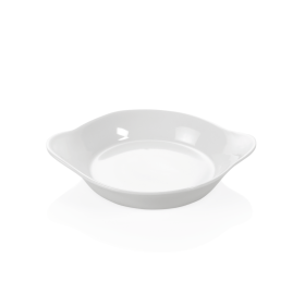 Plat à œufs en porcelaine - Ø 13 cm (lot de 6)