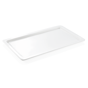 Plateau GN - Porcelaine blanche - GN 1/1 - H. 20 mm
