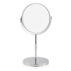 Miroir de courtoisie chromé sur pied - Ø 17 - Hauteur 35 cm
