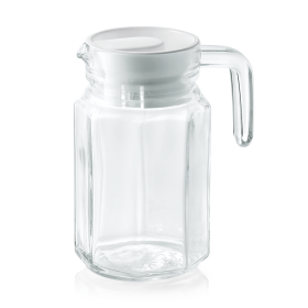 Carafe en verre 0,5 L - Couvercle en plastique
