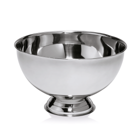 Seau à champagne inox chromé sur pied - Ø 36 cm - 10 L