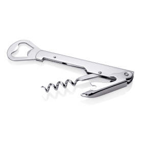 Couteau sommelier en acier chromé - 14 cm