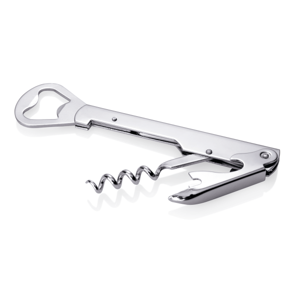 Couteau sommelier en acier chromé - 14 cm