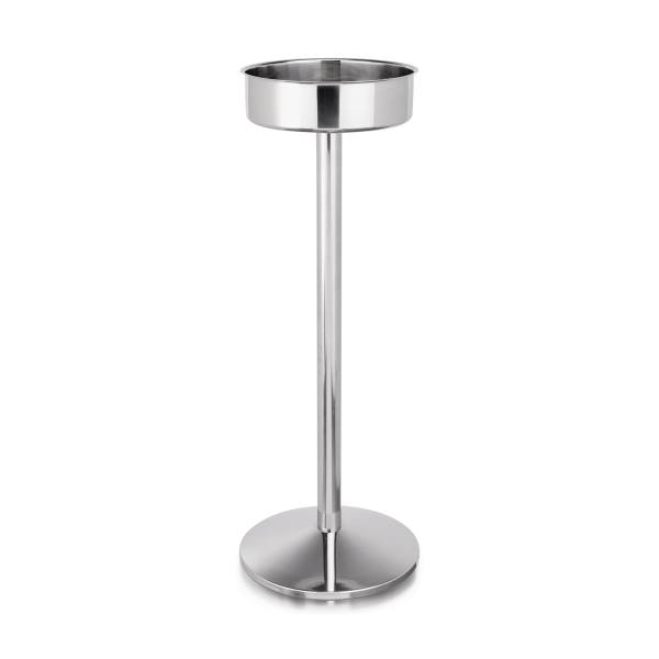 Support pour rafraîchisseur de bouteille inox - Ø 19,5 cm - Hauteur 64 cm