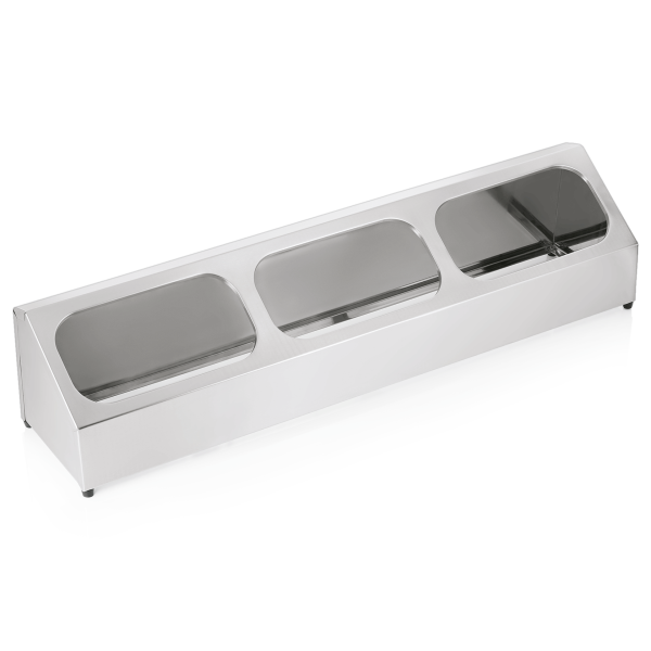 Diviseur GN inox chromé - 102 x 23,5 cm