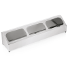 Diviseur GN inox chromé - 102 x 23,5 cm