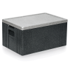 Conteneur isotherme GN 1/1 en polypropylène expansé - 60 x 40 x 34 cm