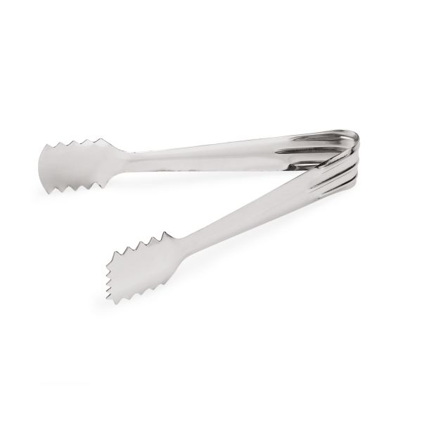 Pince à glace inox chromé - 16 cm