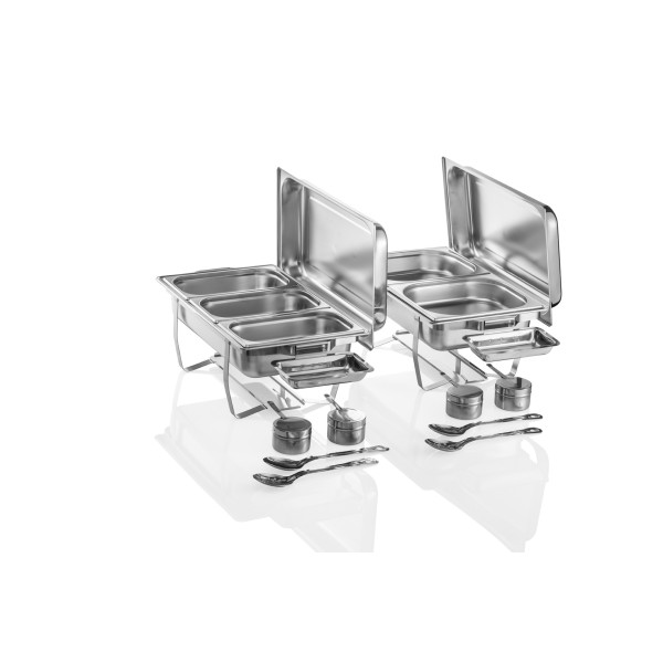 Set de chafing dish au combustible