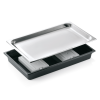 Bac de refroidissement acier chrome-nickel et polycarbonate - GN 1/1