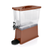 Distributeur de boissons - 14 L - Marron