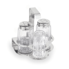 Ménagère 3 pièces verres et inox - 10,5 cm