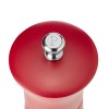 Moulin à poivre cylindrique en bois rouge - 15 cm