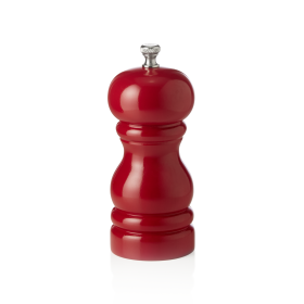 Moulin à sel en bois rouge - 11 cm