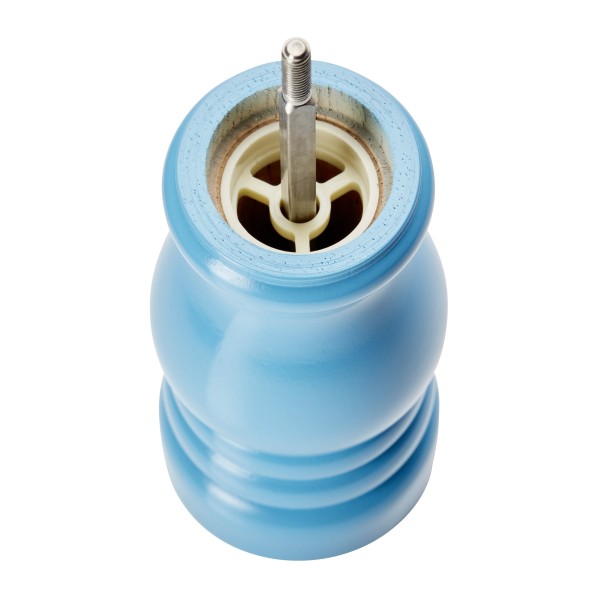 Moulin à sel en bois bleu - 11 cm