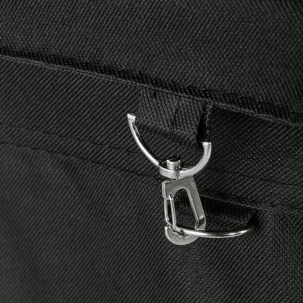 Chariot à linge - 90 x 54 cm - Sac noir 220 L