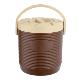 Distributeur de boissons isotherme marron - 12 L - Ø 30 cm