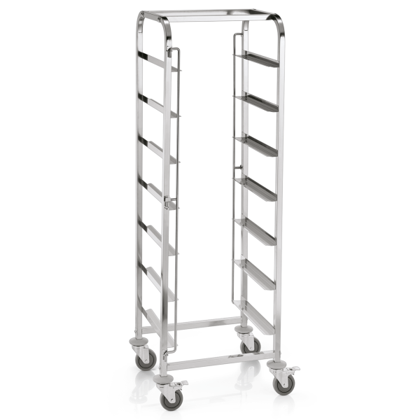 Échelle inox chromé pour paniers de lave-vaisselle - 7 rails