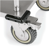 Chariot à plate-forme inox - 91,5 x 51 cm