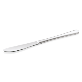 Couteau de table en acier chromé 13/0 - série Nia (lot de 12)