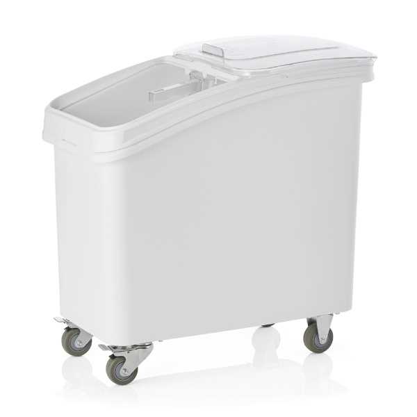 Bac alimentaire à roulettes - 102 L - 78 x 40,5 x 73,5 cm