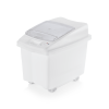 Bac alimentaire HACCP en HDPE - 80 L - 66 x 43 x 55 cm