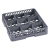 Panier de lavage pour verres en polypropylène - 50 x 50 cm - 9 compartiments