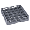 Panier de lavage pour tasses en polypropylène - 50 x 50 cm - 25 compartiments