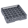 Panier de lavage pour tasses en polypropylène - 50 x 50 cm - 20 compartiments