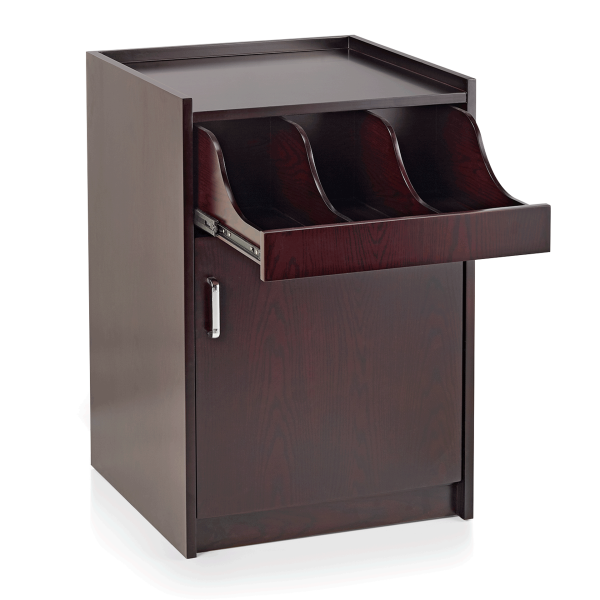 Vaisselier de service en bois laqué - 55 x 55 x 81,5 cm