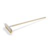 Brosse à balais pour four avec grattoir et poils en laiton