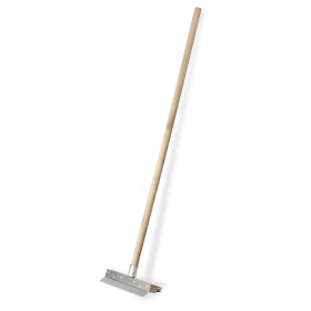 Brosse de nettoyage pour four avec racloir - 156 cm