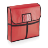 Sac isotherme rouge pour 2 pizzas jusqu'à 45 cm