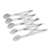 Rouleau inox coupe-pâte extensible - 5 roulettes