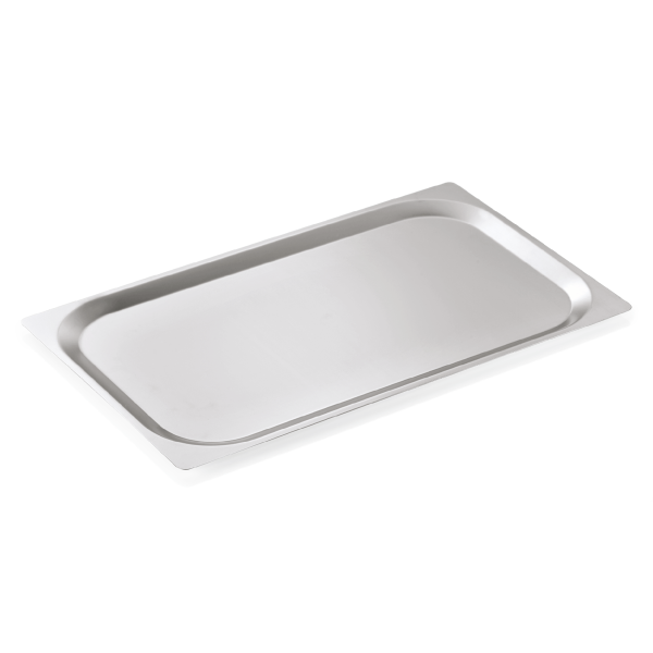 Plaque GN 1/1 inox chromé - Épaisseur 10 mm
