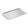 Plaque GN 1/1 inox chromé - Épaisseur 10 mm
