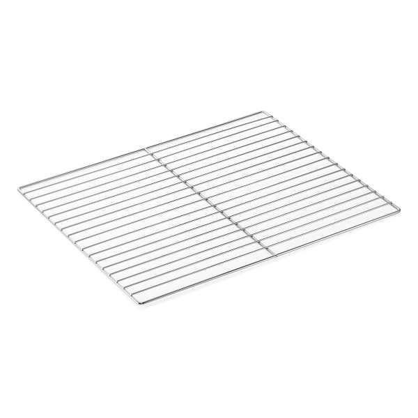 Grille GN 2/1 acier chromé - Espacement 2,5 cm
