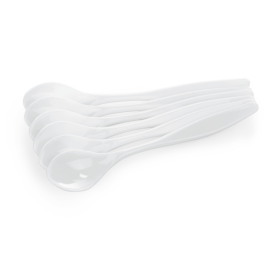 Cuillère à œuf en polystyrène - 14 cm (lot de 6)