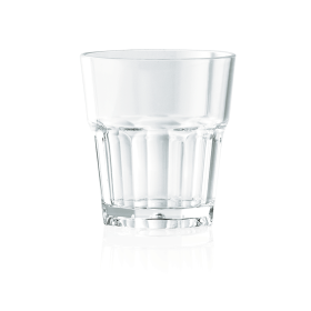 Verre à jus en polycarbonate - 120 ml - Ø 6,5 cm (lot de 12)