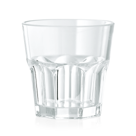 Verre à whisky en polycarbonate - 170 ml - Ø 7,5 cm (lot de 12)