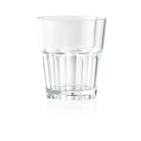 Verre à eau en polycarbonate - 240 ml - Ø 8 cm (lot de 12)