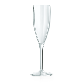 Flûte à champagne en polycarbonate - 190 ml (lot de 6)