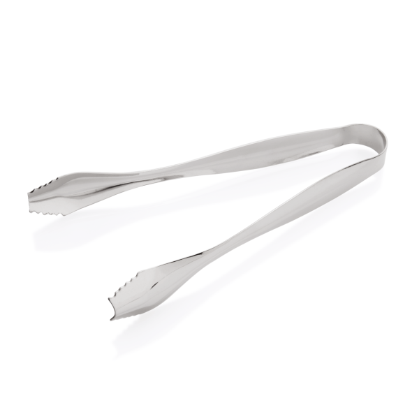 Pince à glace inox chromé - 18 cm