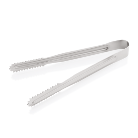 Pince à glace inox - 20 cm