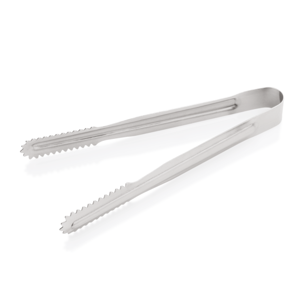 Pince à glace inox - 20 cm
