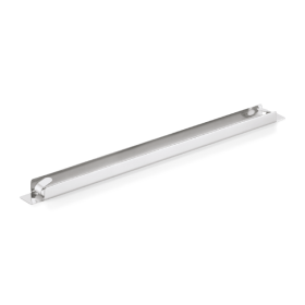 Barre de séparation GN inox chromé avec ressort - 32,5 cm