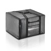 Sac isotherme noir avec doublure aluminium - 6 pizzas Ø 45 cm